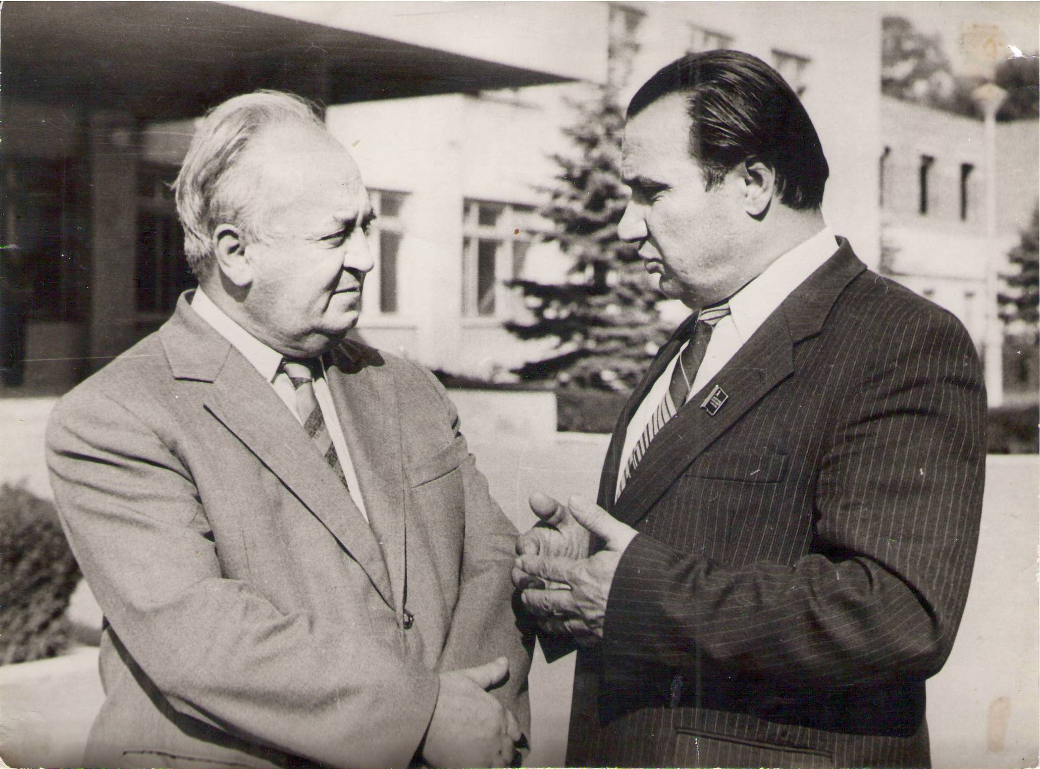 С. А. Дангулов и И. Ш. Машбаш. Майкоп, сентябрь 1983